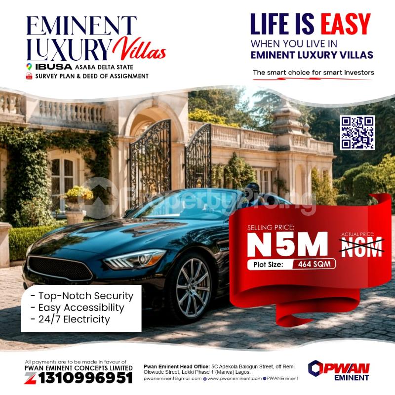 Land for sale Ibusa Asaba Delta