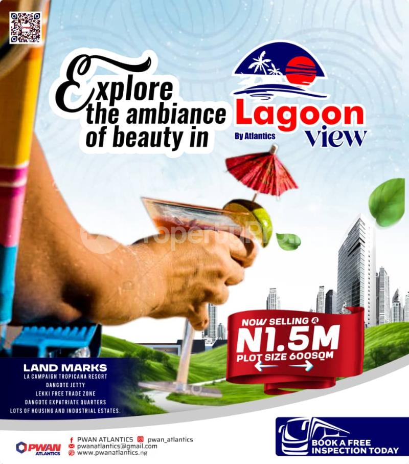 Land for sale ??la Campagne Tropicana Resort ?? Dangote Jetty ?? Lekki Free Trade Zone Ibeju-Lekki Lagos