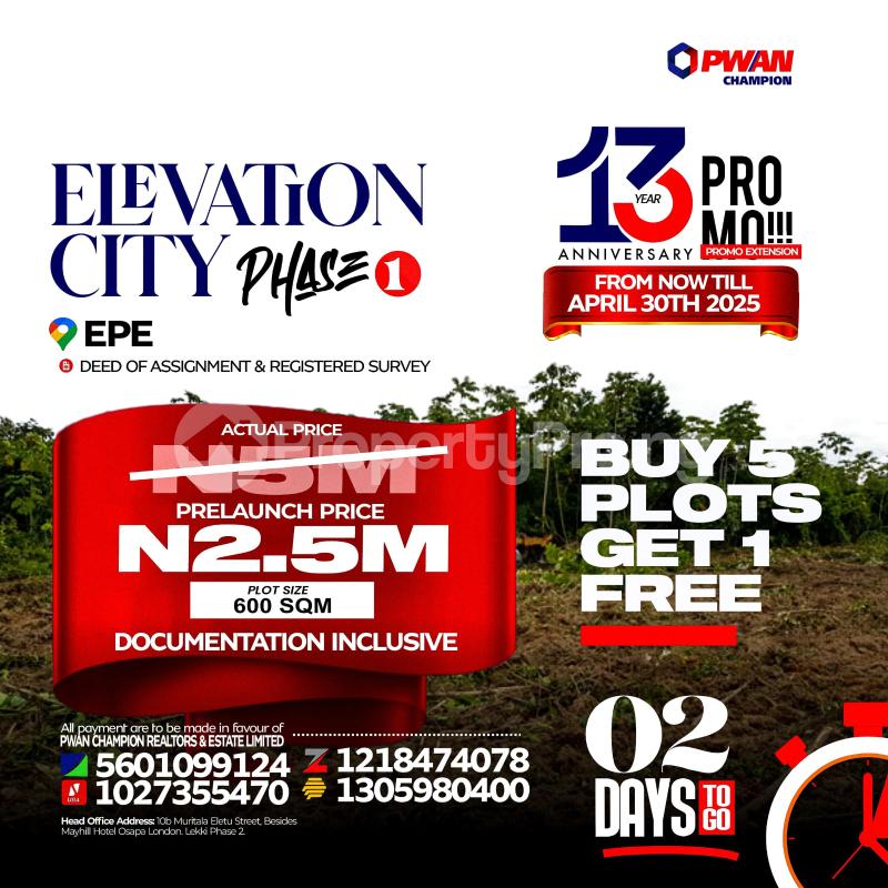 Land for sale Igbodu Community Epe Road Epe Lagos