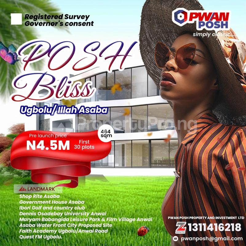 Land for sale Shoprite Asaba Delta