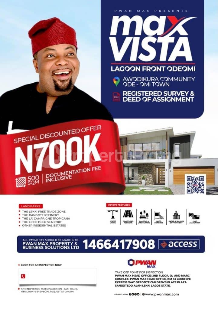 Land for sale The Lekki Free Trade Zone The Dangote Refinery The La Campagne Tropicana The Lekki Deep Sea Port Other Residential Estate Ibeju-Lekki Lagos