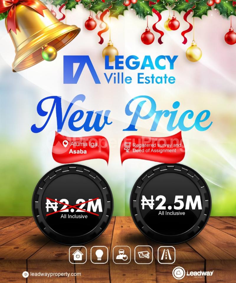 Land for sale Atuma Iga Asaba Delta