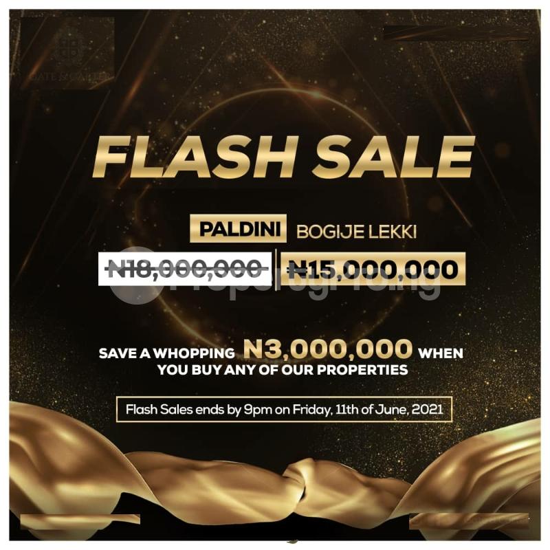 Land for sale Z Bogije Sangotedo Lagos