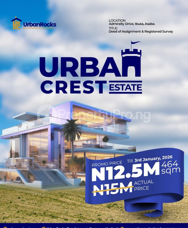 Land for sale Admiralty Drive Asaba Asaba Delta