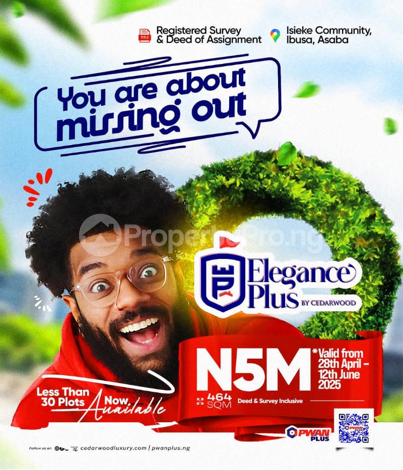 Land for sale Isieke Community Ibusa Asaba Delta