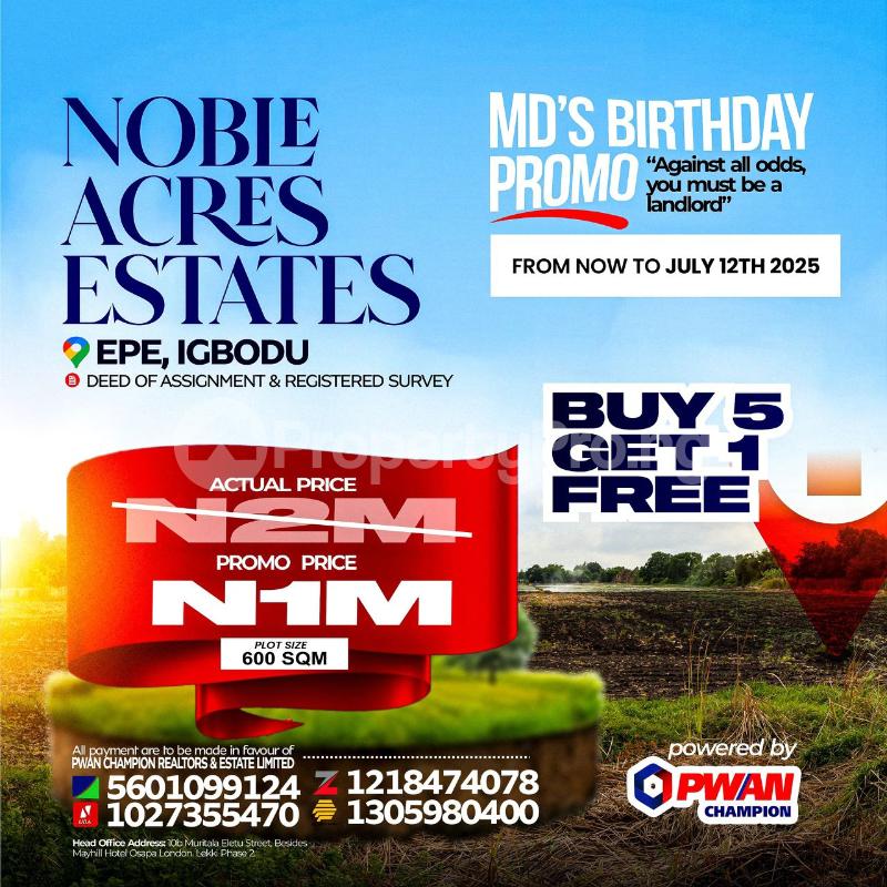 Land for sale Lagos State Center For Rural Development Agency. Epe Resorts And Spa. Augustine University. ?yaba College Of Technology. Epe Lagos - 0