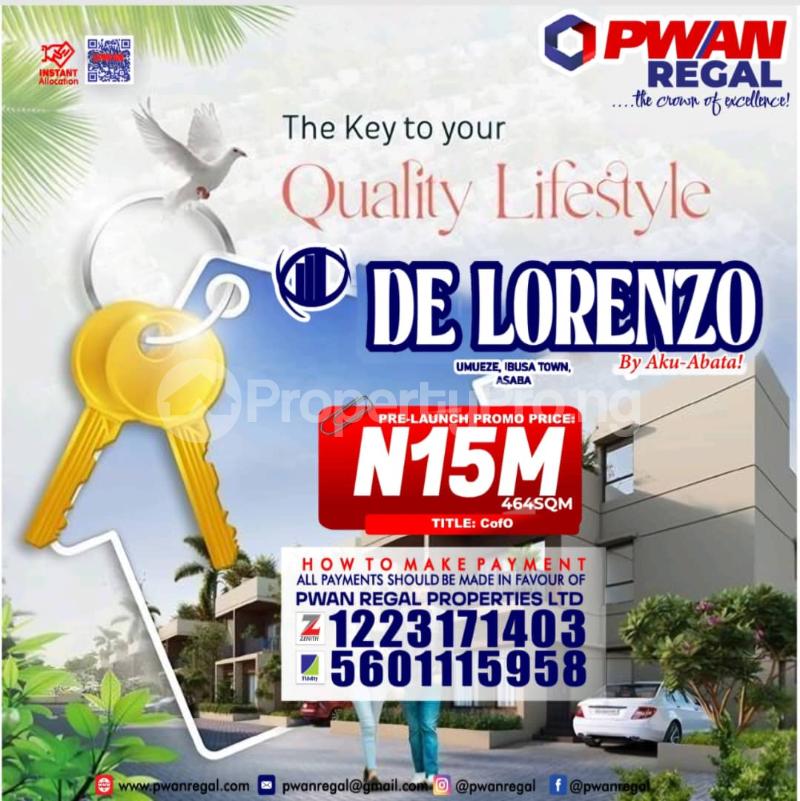 Land for sale Federal Government College, Ibusa Asaba Delta