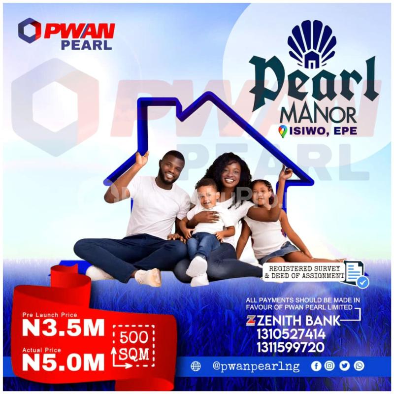 Land for sale Isiwo, Epe Lagos