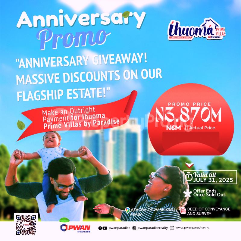 Land for sale Azagba, Ogwashi Ukwu, Asaba Delta