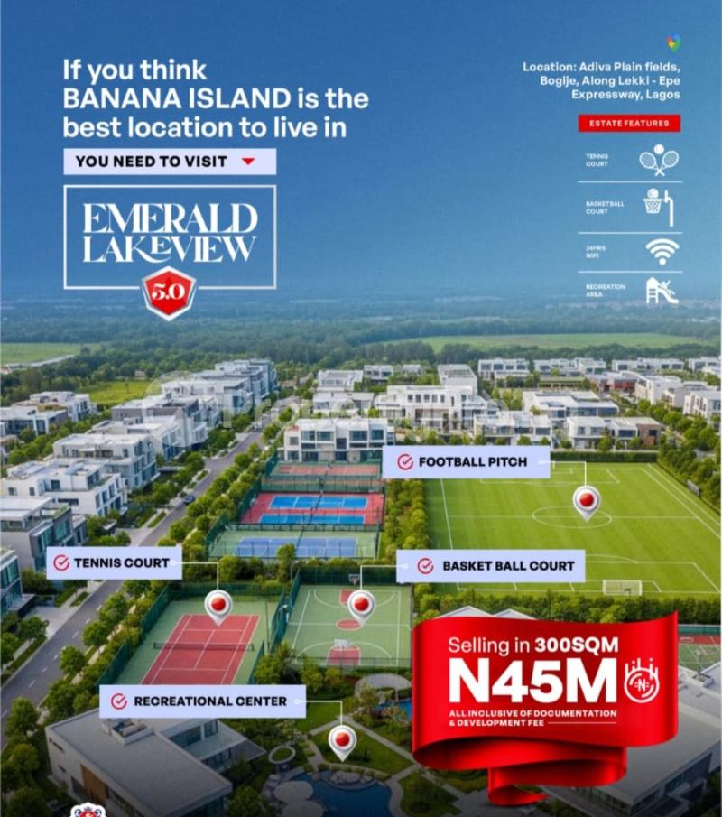 Land for sale Along Lekki Epe Expressway Bogije Off Lekki-Epe Expressway Ajah Lagos