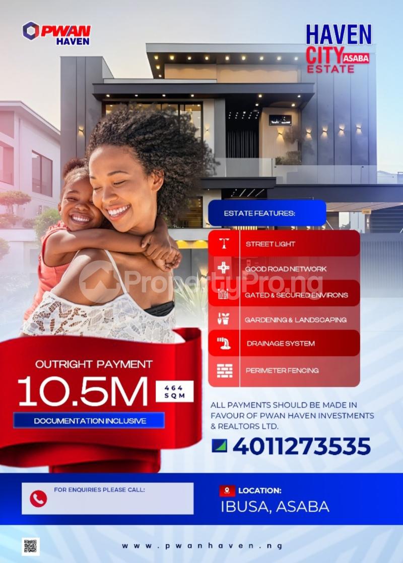 Land for sale Ibusa Asaba Asaba Delta