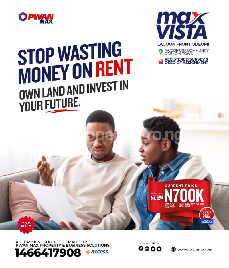 Land for sale Dangote Refinery Ibeju-Lekki Lagos