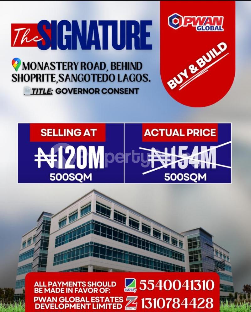 Land for sale Behind Shoprite Monestery Road Ajah Sangotedo Ajah Lagos