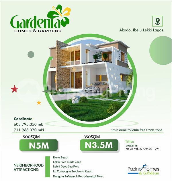 Land for sale Gardenia Homes And Garden Akodo Ibeju Lekki Lagos Akodo Ise Ibeju-Lekki Lagos - 0