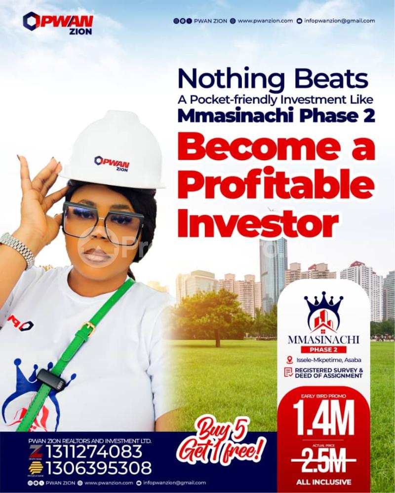 Land for sale Issele Mkpetime, Asaba Delta