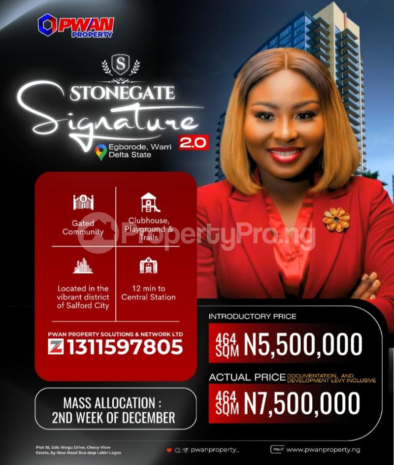 Land for sale Egberode Warri Warri Delta