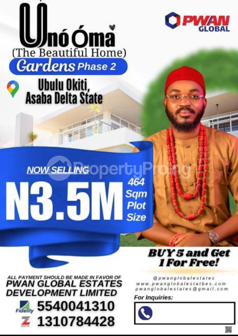 Land for sale Ubulu Okiti Delta State Asaba Delta