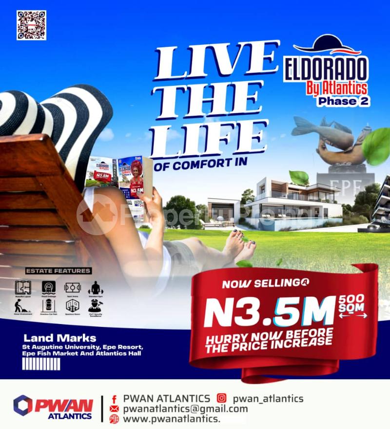 Land for sale Eredo Epe Road Epe Lagos