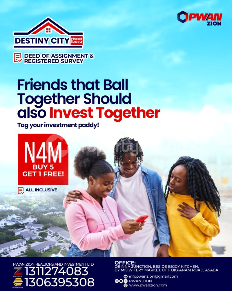 Land for sale Ibusa Asaba Delta
