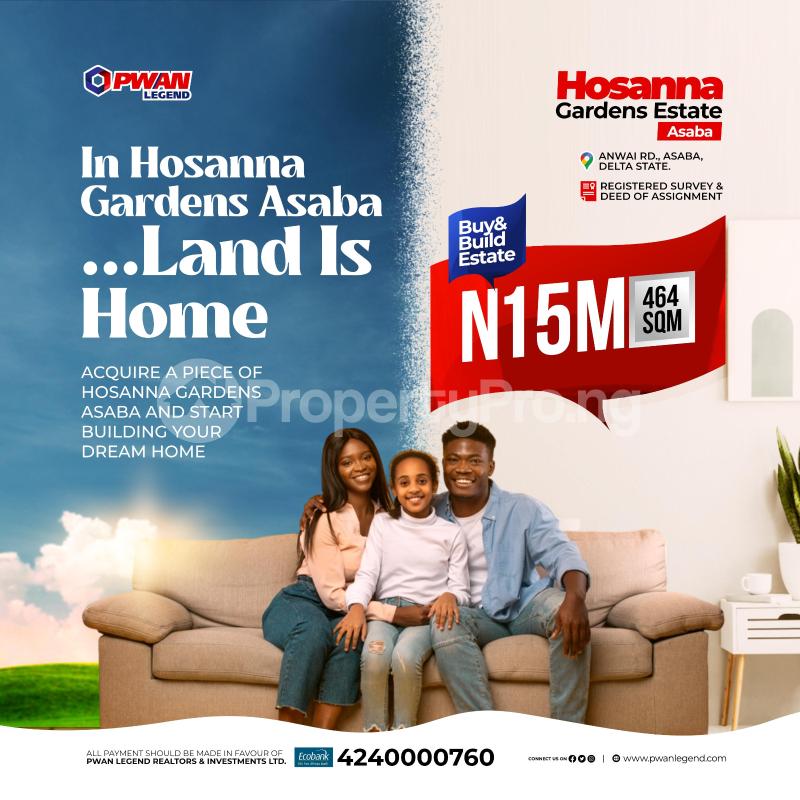 Land in Asaba Delta Land for sale in asaba Land in asaba