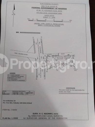Land for sale Alexander Old Ikoyi Ikoyi Lagos