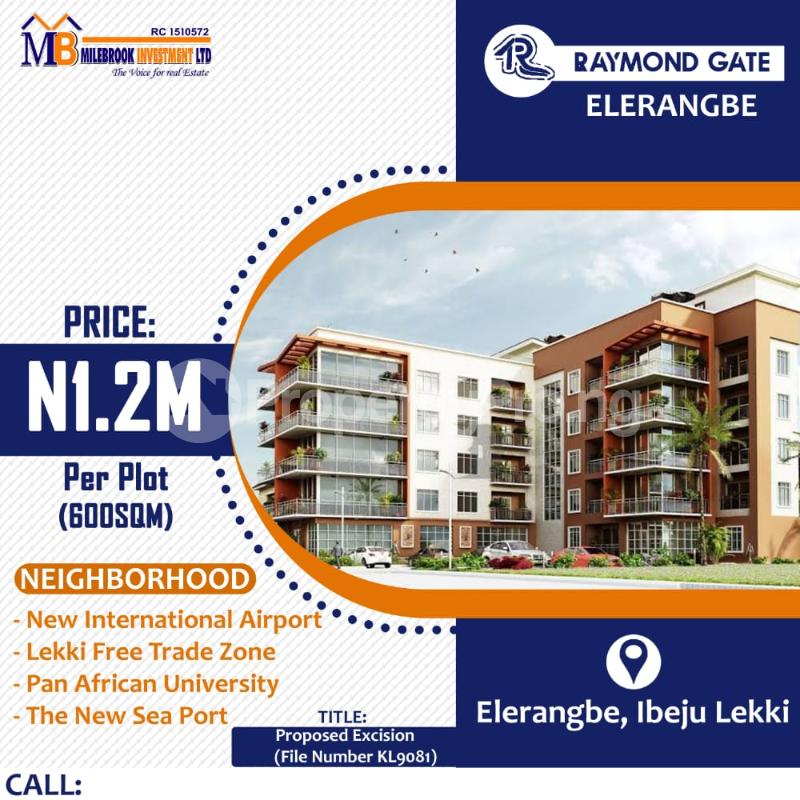 Land for sale Raymond Gate Ibeju-Lekki Lagos - 0