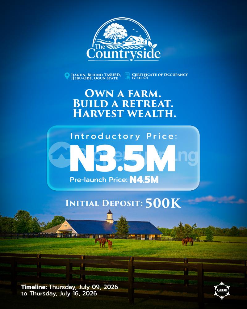 Land for sale Behind Tai Solarin University Ijebu Ode Ijebu Ode Ogun