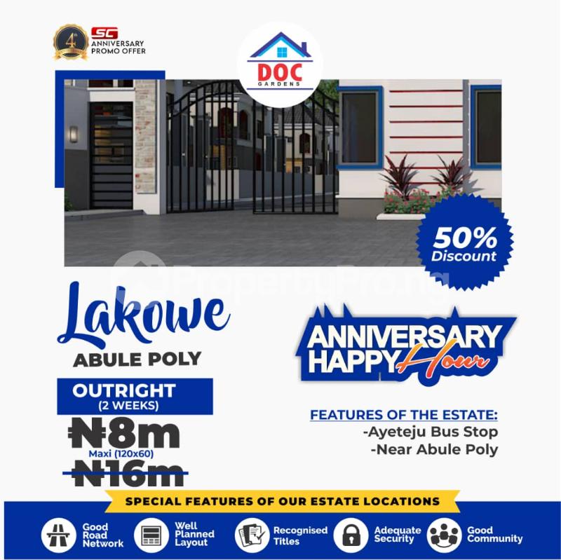 Land for sale Doc Garden Free Trade Zone Ibeju-Lekki Lagos