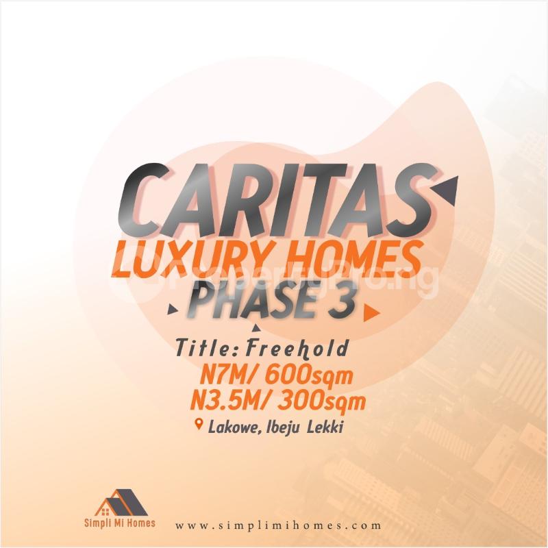 Land for sale Caritax Luxury Homes Phase 3 Beside Lakowe Golf Course Ajah Lakowe Ajah Lagos