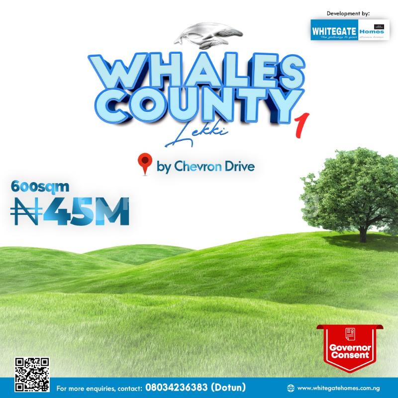 Land for sale Whale County Estate Phase 1, Opposite Cooplag Estate Lekki Lekki Phase 2 Lekki Lagos