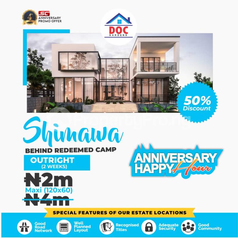 Land for sale Doc Garden Estate Shagamu Very Close To Redemption Camp Sagamu Sagamu Ogun