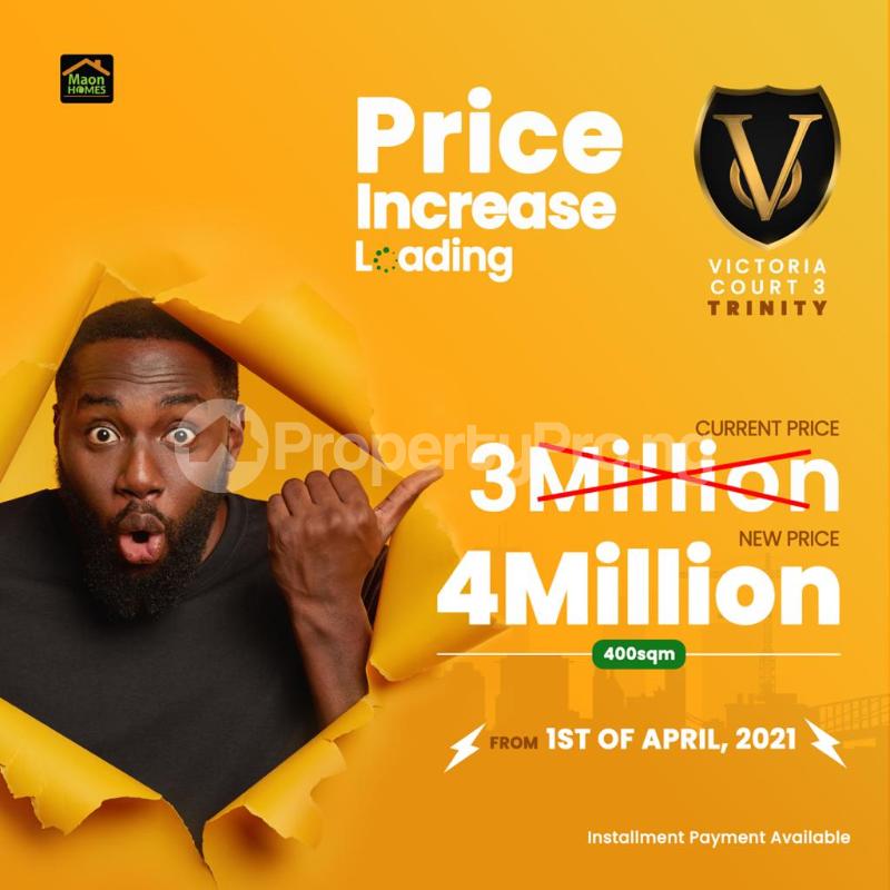 Land for sale Vicyoria Court Trinity Estate Ibeju Lekki Eluju Ibeju-Lekki Lagos