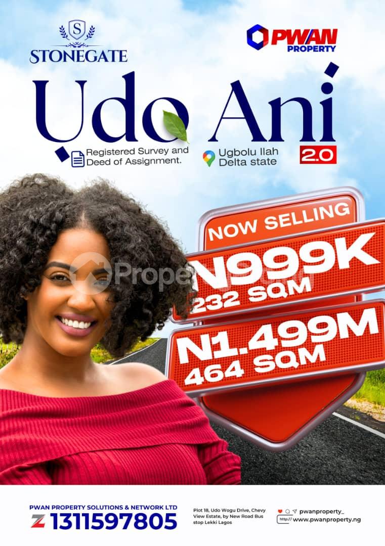 Land for sale Ugbolu Ilah Asaba Delta