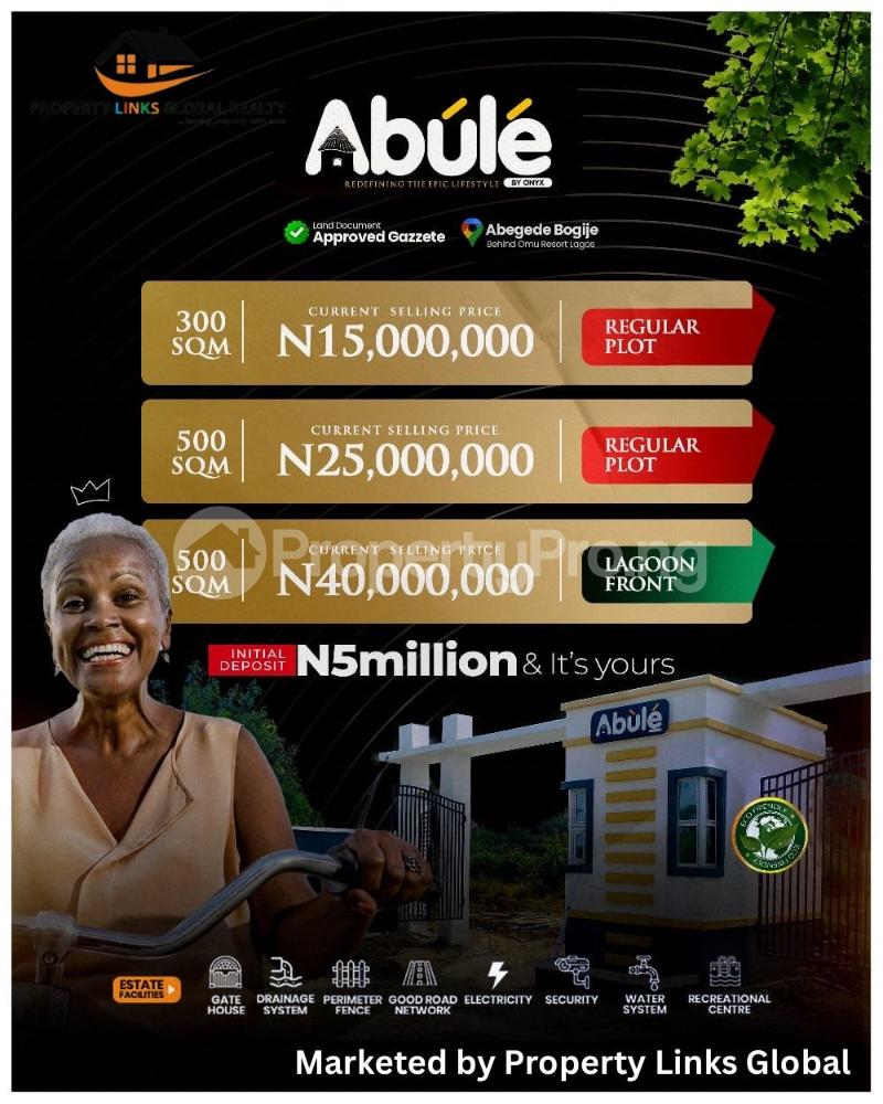 Land for sale Eputu Ibeju-Lekki Lagos