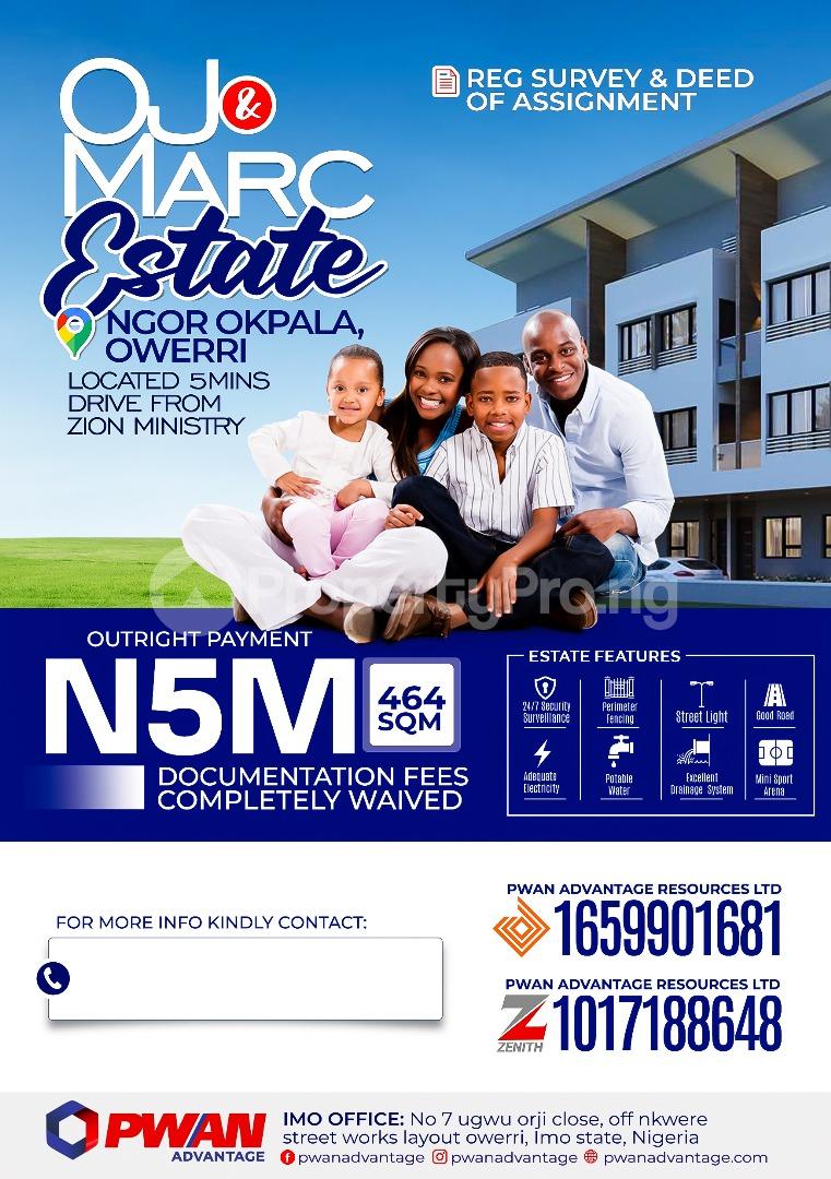 Land for sale Ngor-Okpala Imo