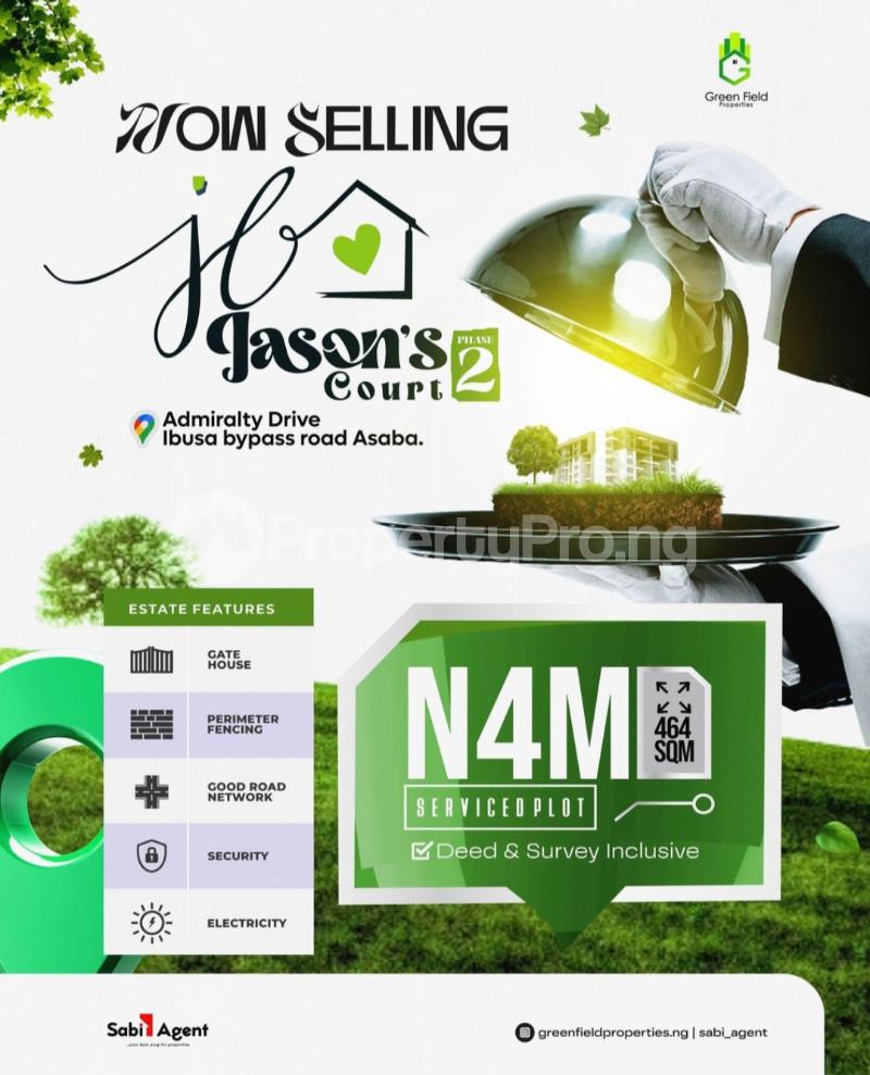 Land for sale Admiralty Drive By Ibusa Bypass Asaba Delta