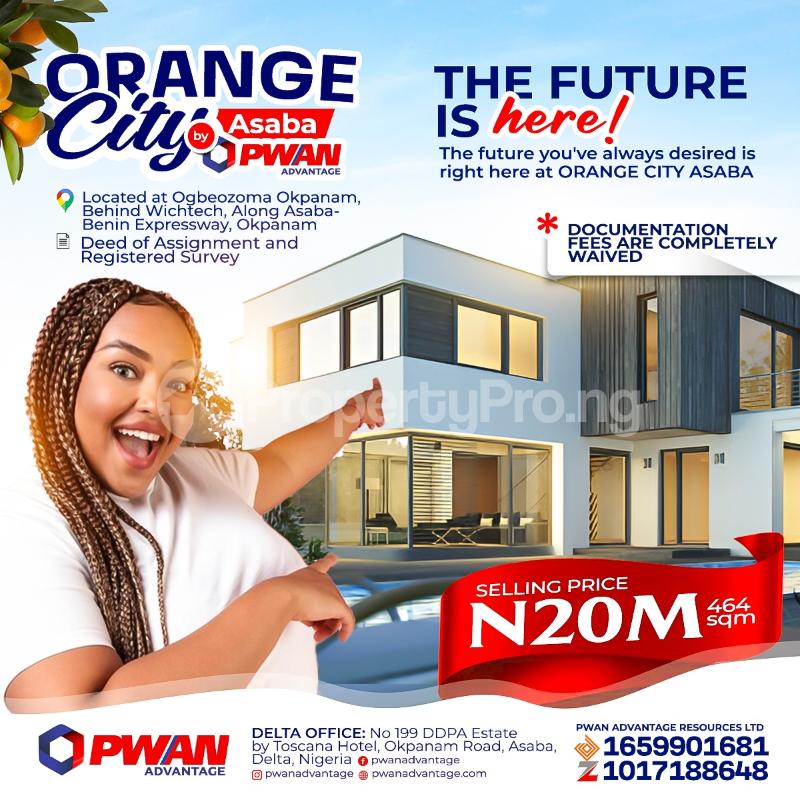 Land for sale Located At Ogbeozoma Okpanam, Behind Wichtech, Along Asaba Benin Expressway, Okpanam Asaba Delta - 0