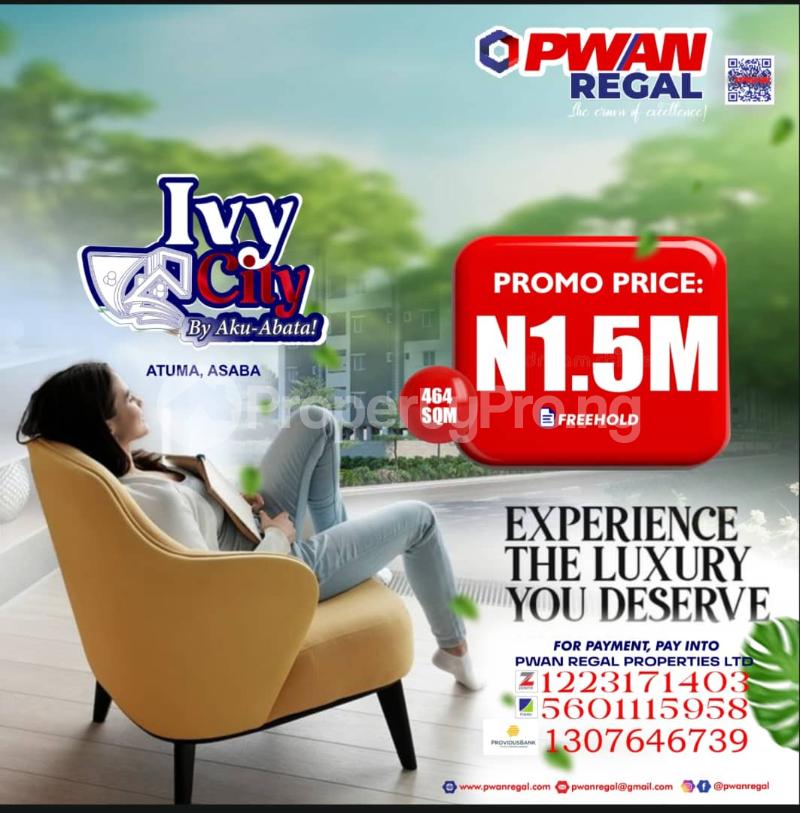 Land for sale Atuma, Asaba Delta