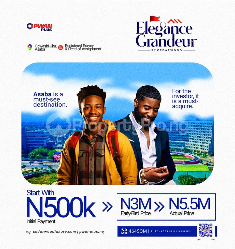 Land for sale Ogwashi Uku, Asaba Delta