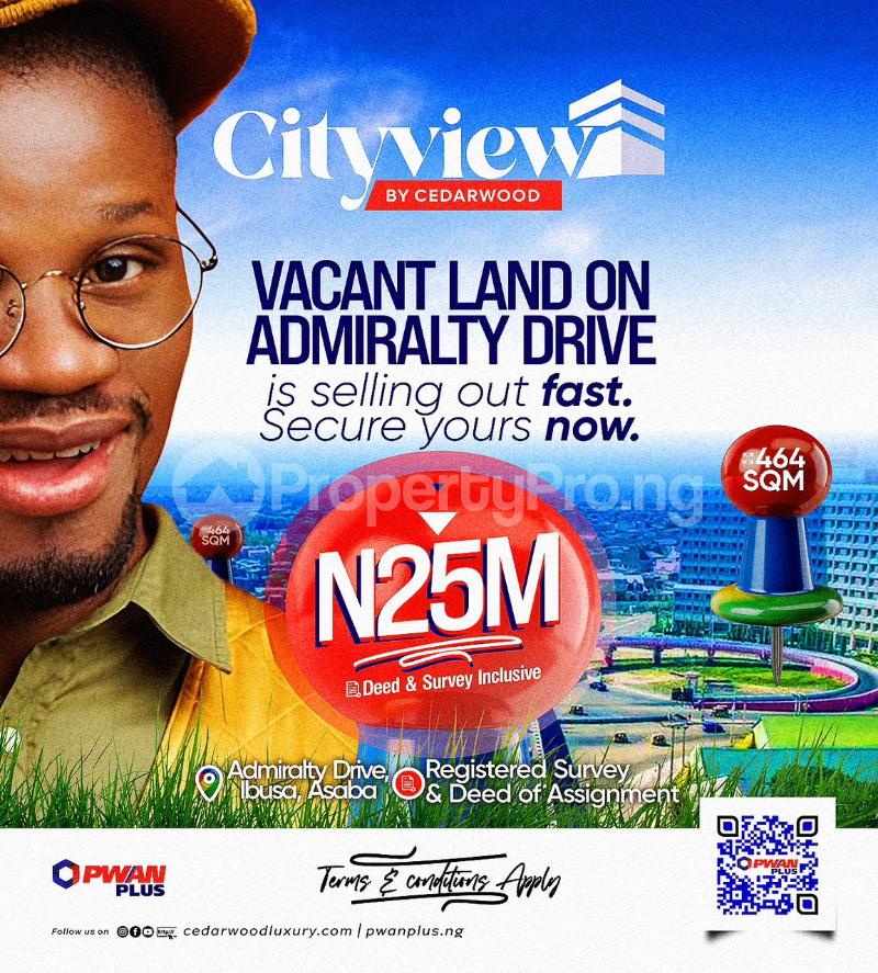 Land for sale Admiralty Drive Ibusa, Asaba Delta