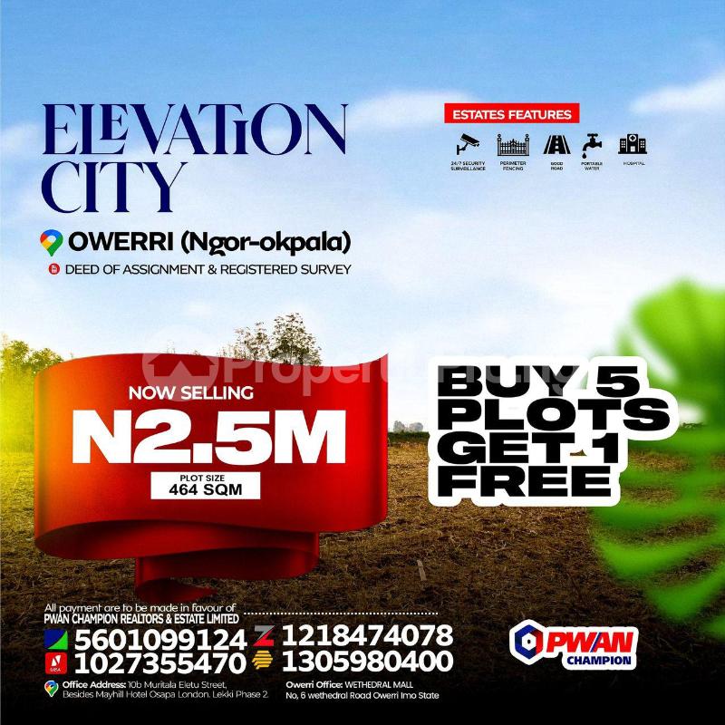 Land for sale Zion Ministry Permanent Site, Ngor-Okpala Imo