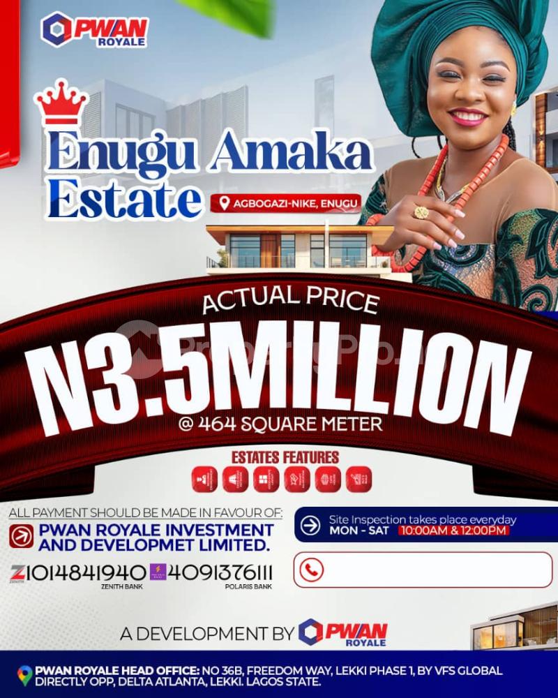 Land for sale Agbaogazi Nike, Enugu Enugu