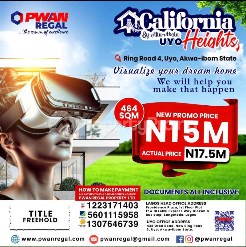 Land for sale Ring Road 4, Uyo Akwa Ibom