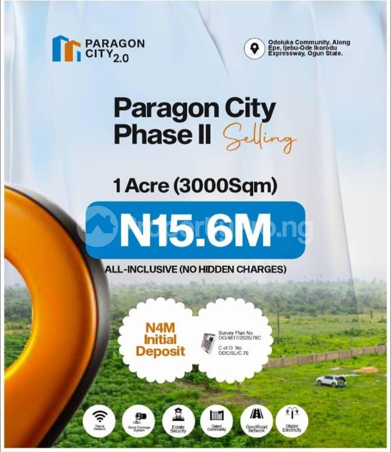 Land for sale Epe Ijebu Ikorodu Ijebu Ode Ogun