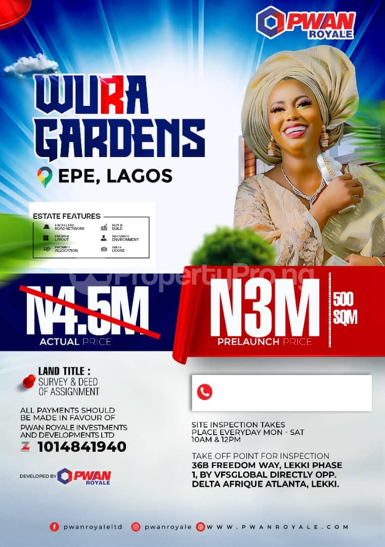 Land for sale Gold Epe Lagos