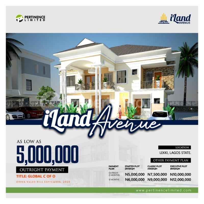Land for sale Lekki Lagos