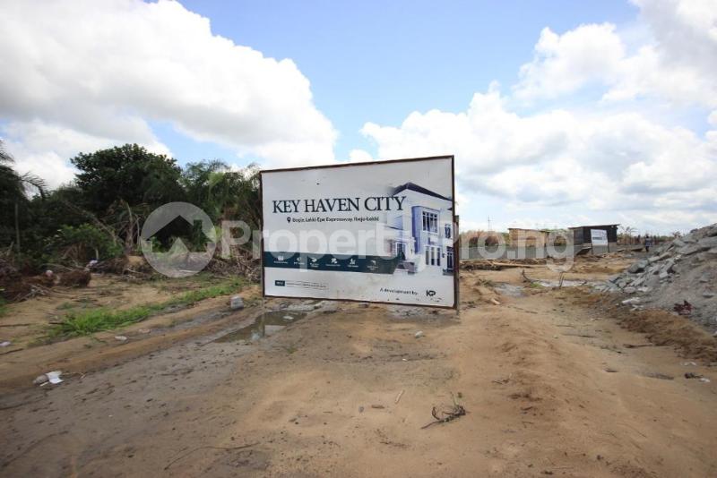 Land for sale Key Heaven City Estate Bogije Shapati Ibeju Lekki Lagos State Awoyaya Ajah Lagos - 0