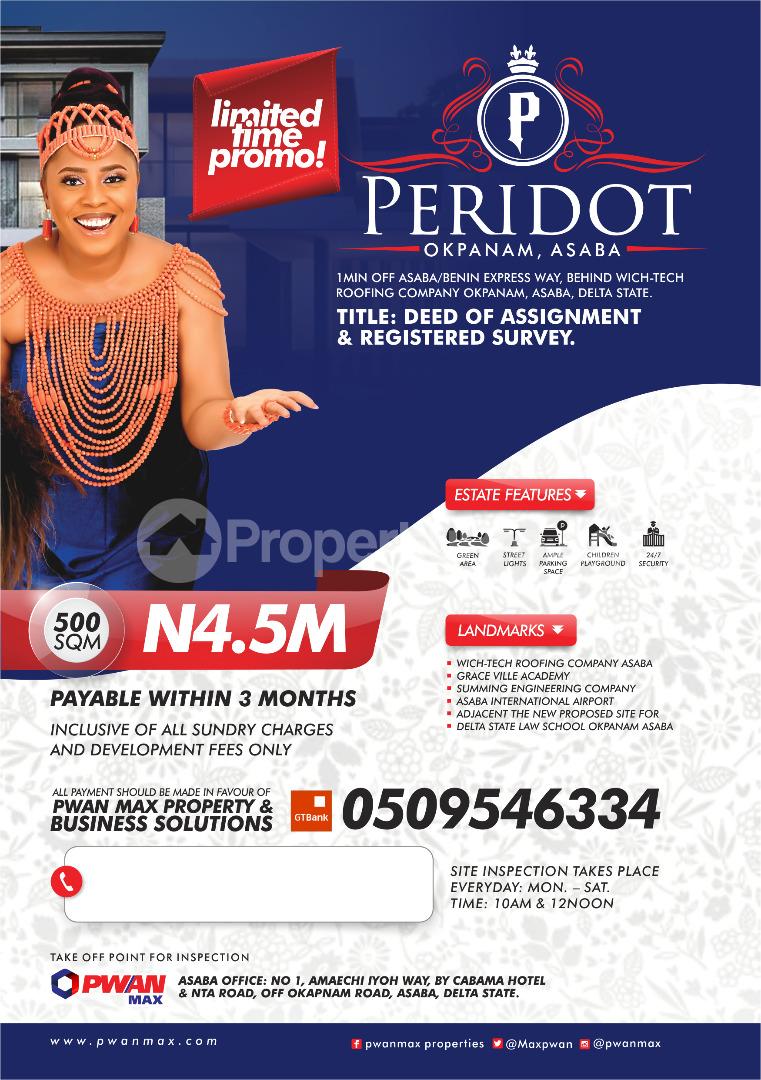 Land in Asaba Delta Land for sale in asaba Land in asaba