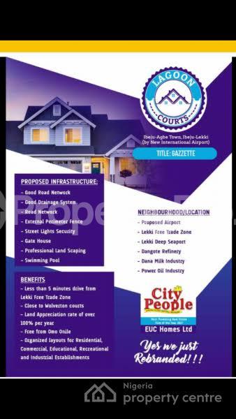 Land for sale Land For Sale In Lagoon Court Ibeju Agbe Town Ibeju Lekki Free Trade Zone Ibeju-Lekki Lagos