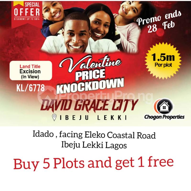 Land for sale Coastal Expressway Rd Eleko Ibeju-Lekki Lagos